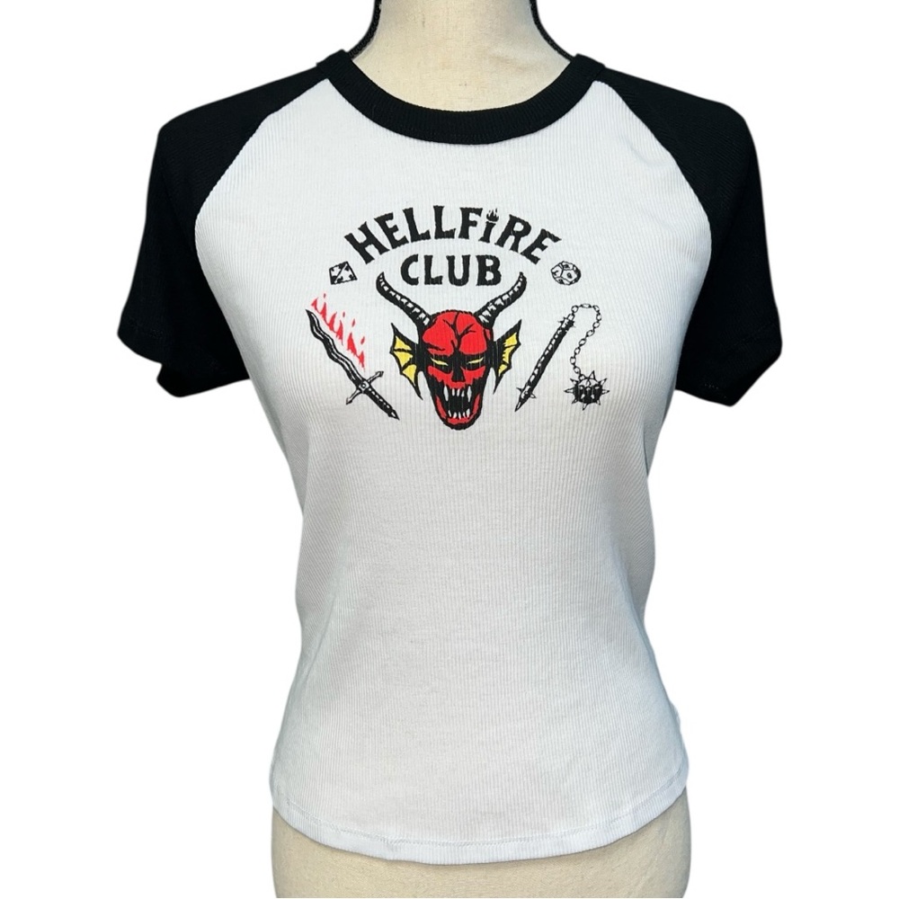 Hellfire Club Stranger Things Raglan T-Shirt
